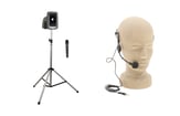 Megavox 2 Wireless PA with 2 wireless mics, handheld and headband